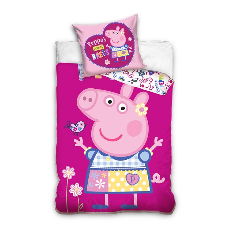 Kinder dekbedovertrek Peppa Pig